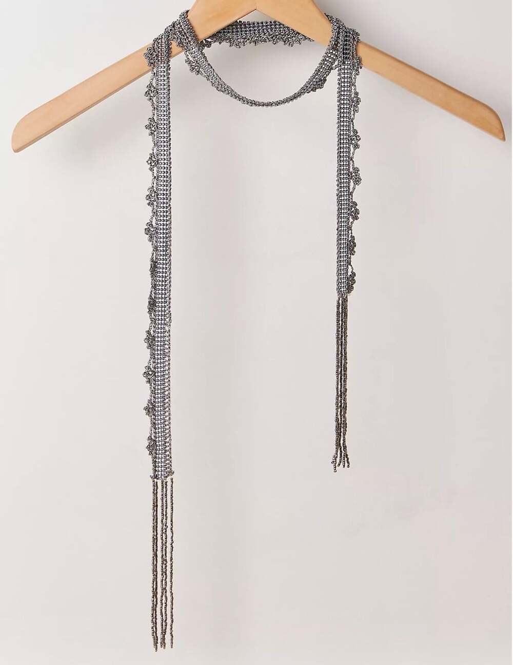 Free People Billie Embellished Skinny Scarf